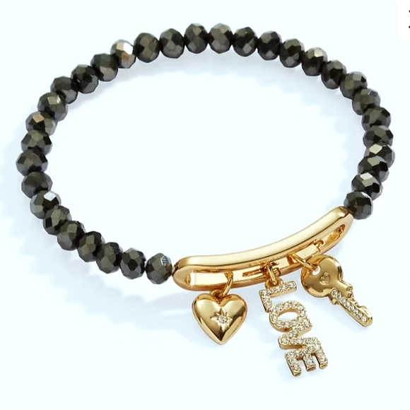 Alex and Ani "Love"❤️ Interchangeable🔄 Charm Stretch Bracelet - NIB - Picture 16 of 16